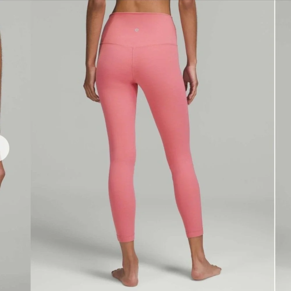 Lululemon Align High-Rise Pant 25 Size 2 Guava Pink W5CTCS Nulu Leggings - Picture 2 of 11